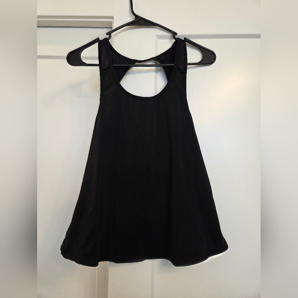 Black American Eagle Workout Top